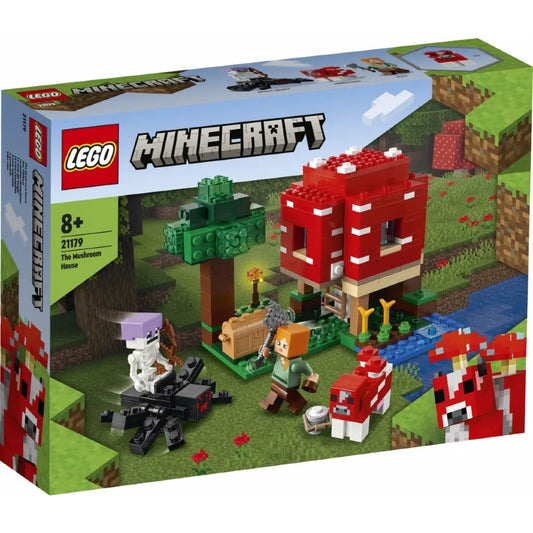 Klocki Minecraft 21179 Dom w grzybie 8+ LEGO
