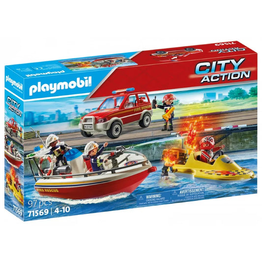 Zestaw City Action 71569 Akcja straży pożarnej 4+ Playmobil