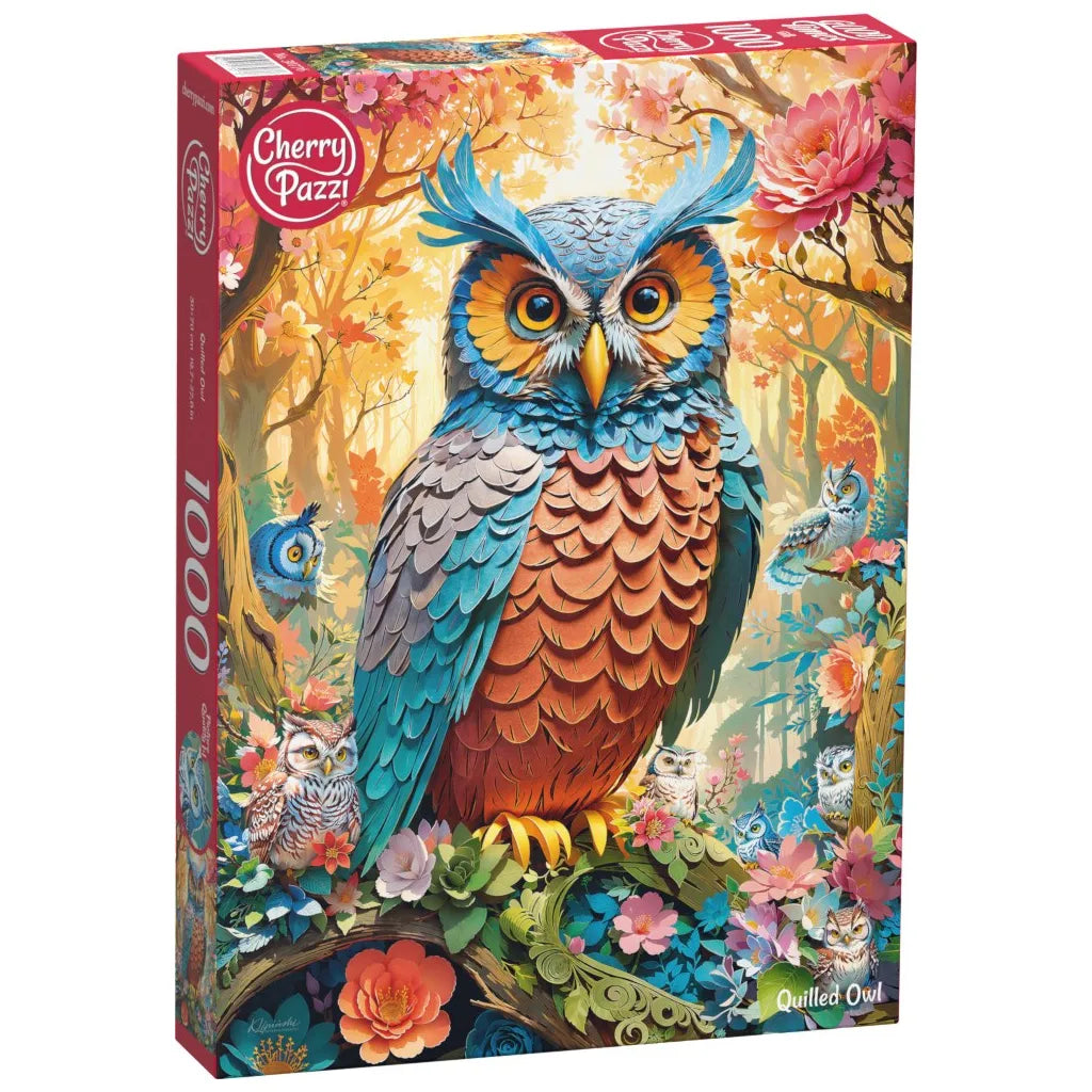 Puzzle 1000 CherryPazzi Quilled Owl 30776