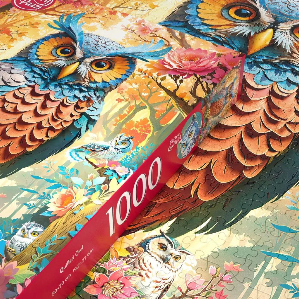 Puzzle 1000 CherryPazzi Quilled Owl 30776