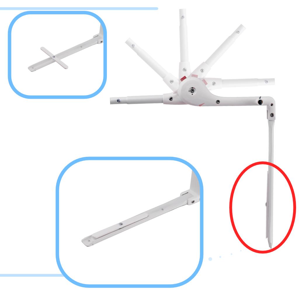 Barierka ochronna do łóżka barierka zabezpieczająca 90 cm słonik KIK