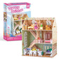 Domek dla Lalek Dreamy Puzzle 3D 160 elementów CubicFun