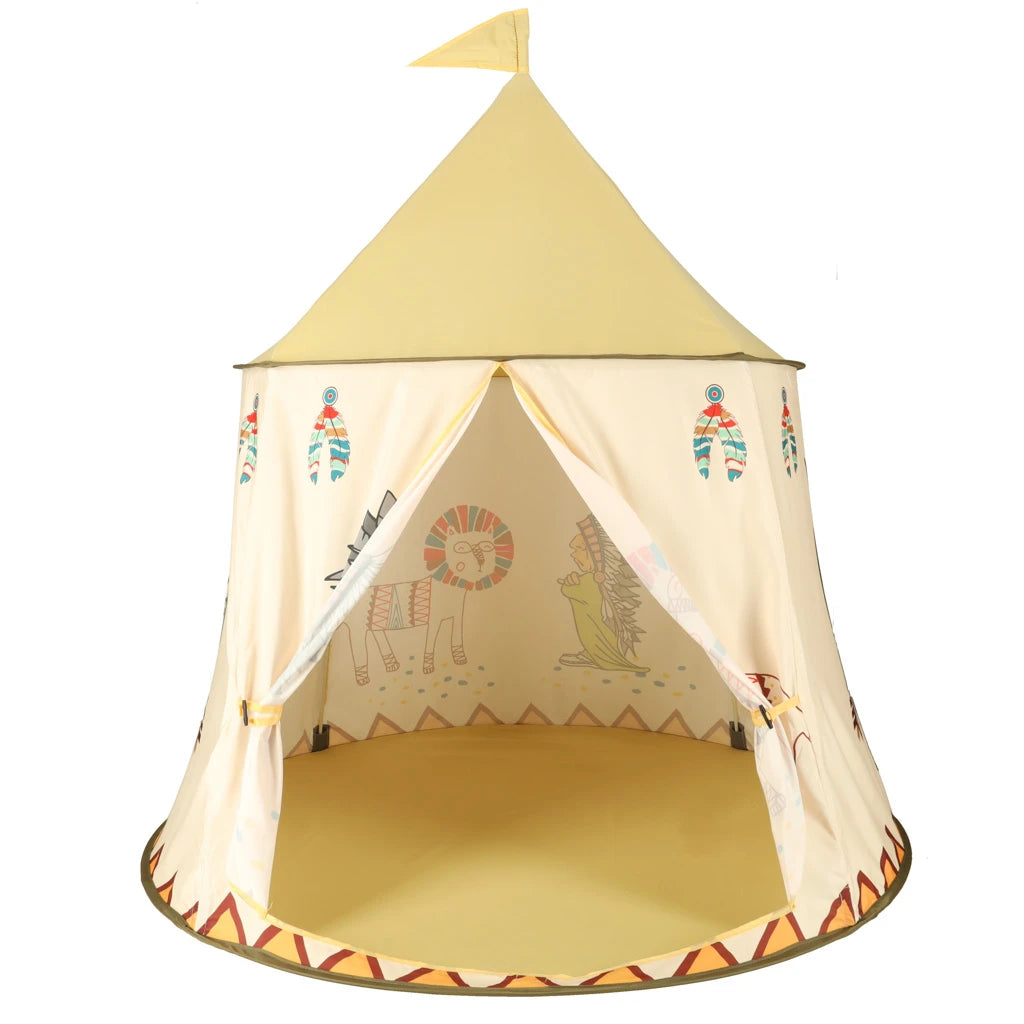 Domek namiot składany do zabawy Tipi Wigwam 110x117 cm