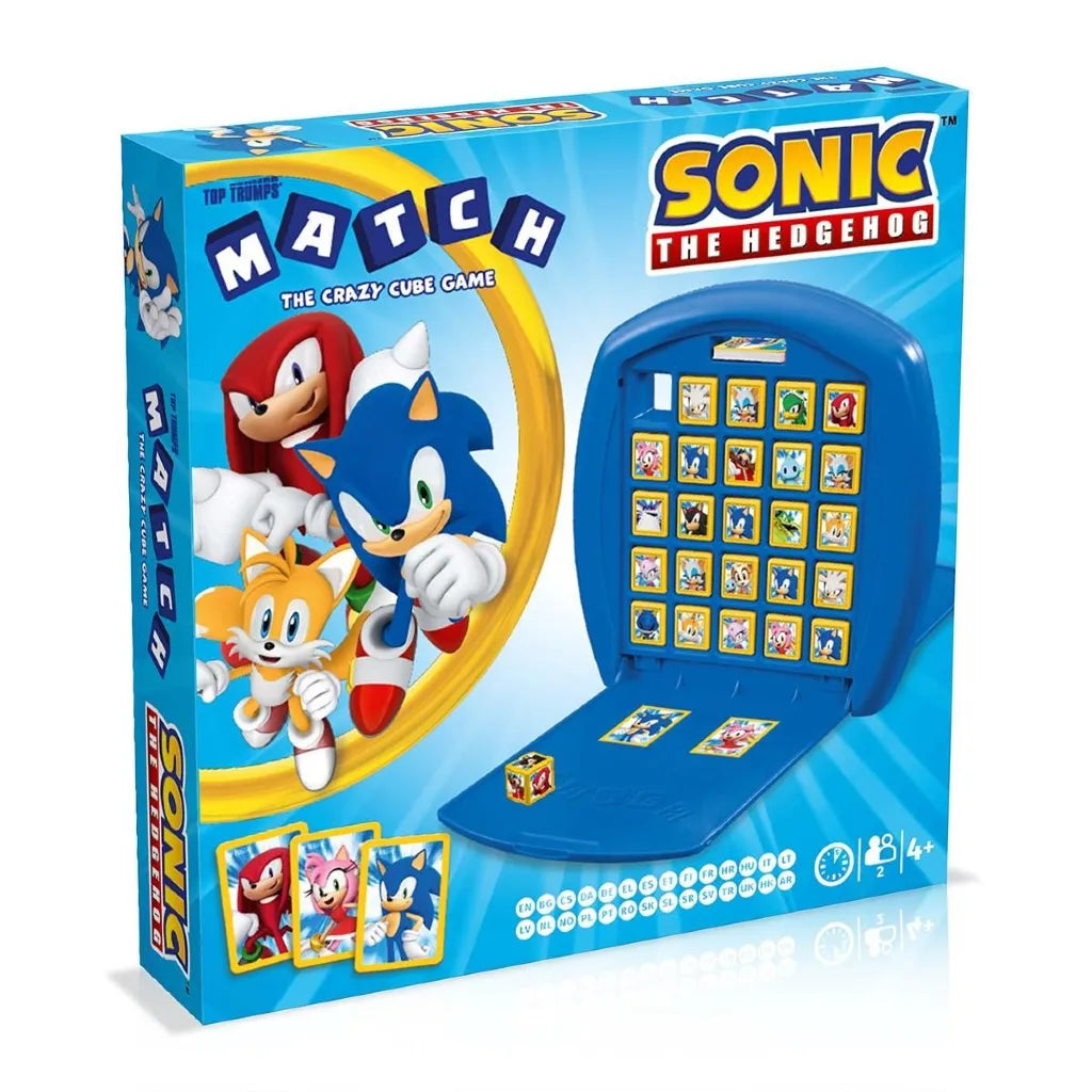 Match Sonic Rodzinna Gra Planszowa 4+ Winning Moves