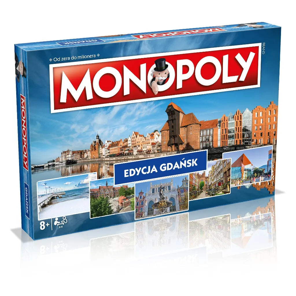 Gra planszowa Monopoly edycja Gdańsk Winning Moves