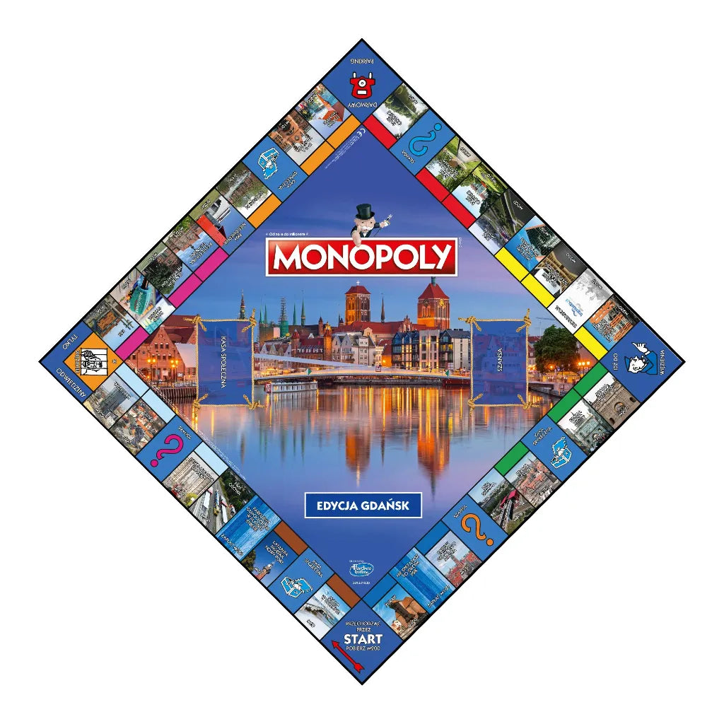 Gra planszowa Monopoly edycja Gdańsk Winning Moves