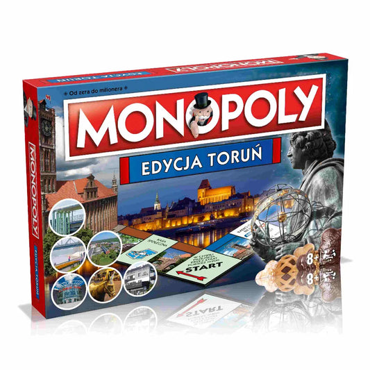 Gra planszowa Monopoly edycja Toruń Winning Moves