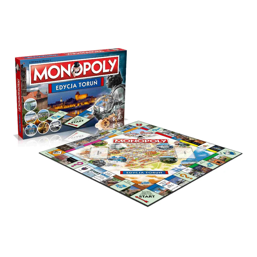 Gra planszowa Monopoly edycja Toruń Winning Moves