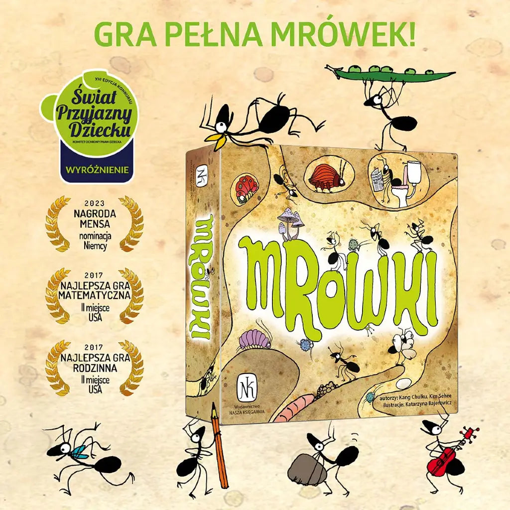 Mrówki Gra Planszowa 7+ Nasza Księgarnia