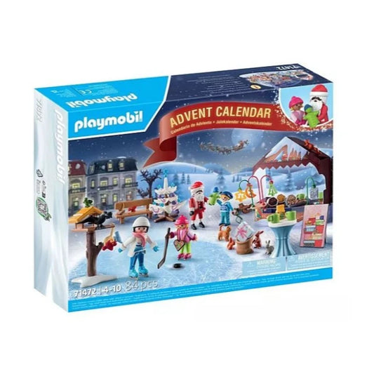 Kalendarz Adwentowy 71472 Jarmark Bożonarodzeniowy 4+ Playmobil