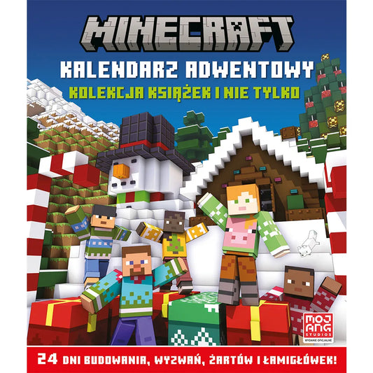 Kalendarz Adwentowy Kolekcja Książek i Nie Tylko Minecraft HarperKids