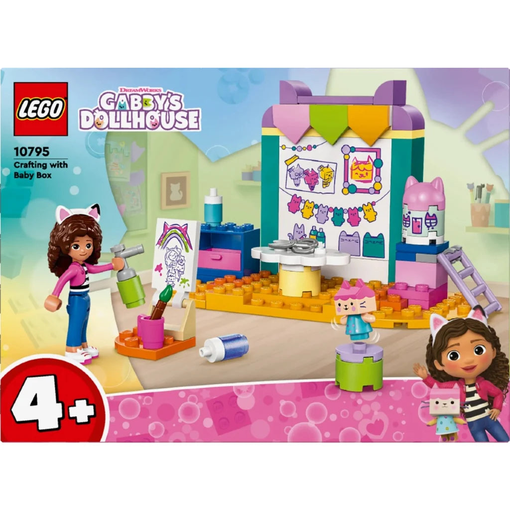 Klocki Koci Domek Gabi 10795 Prace Ręczne z Tekturzątkiem 4+ LEGO