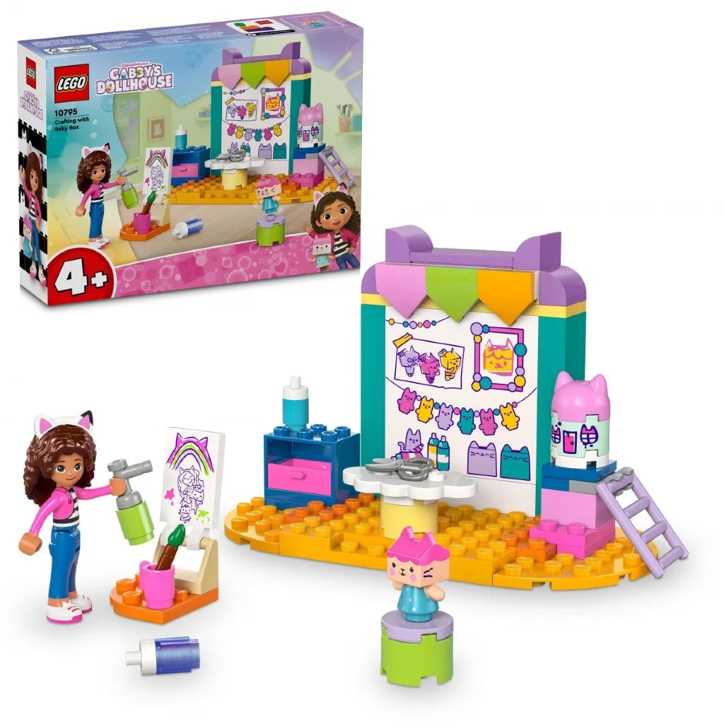 Klocki Koci Domek Gabi 10795 Prace Ręczne z Tekturzątkiem 4+ LEGO