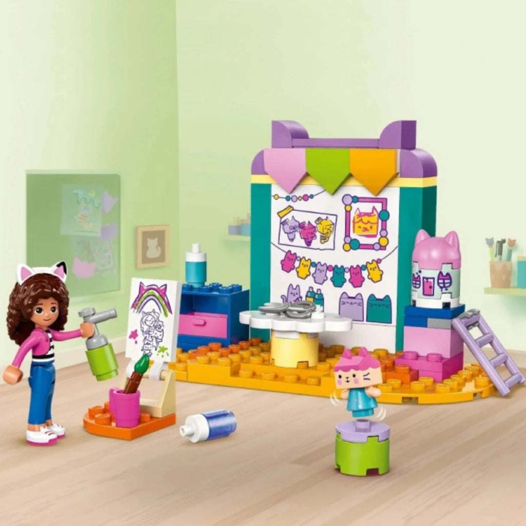 Klocki Koci Domek Gabi 10795 Prace Ręczne z Tekturzątkiem 4+ LEGO