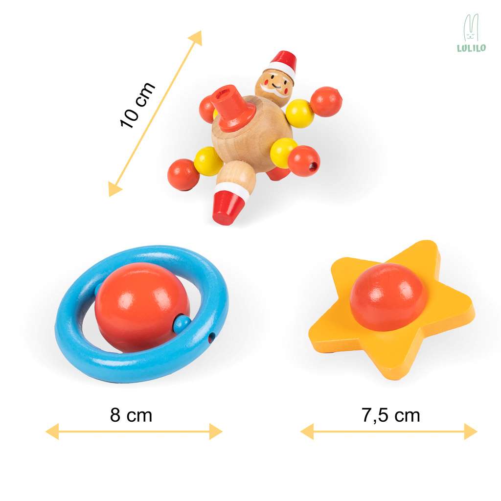 Tor kulkowy kulodrom drewniany IRI 70cm XXL LULILO