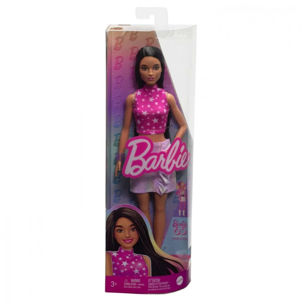 Lalka Barbie Fashionistas Top z Gwiazdkami FBR37/HRH13 Mattel