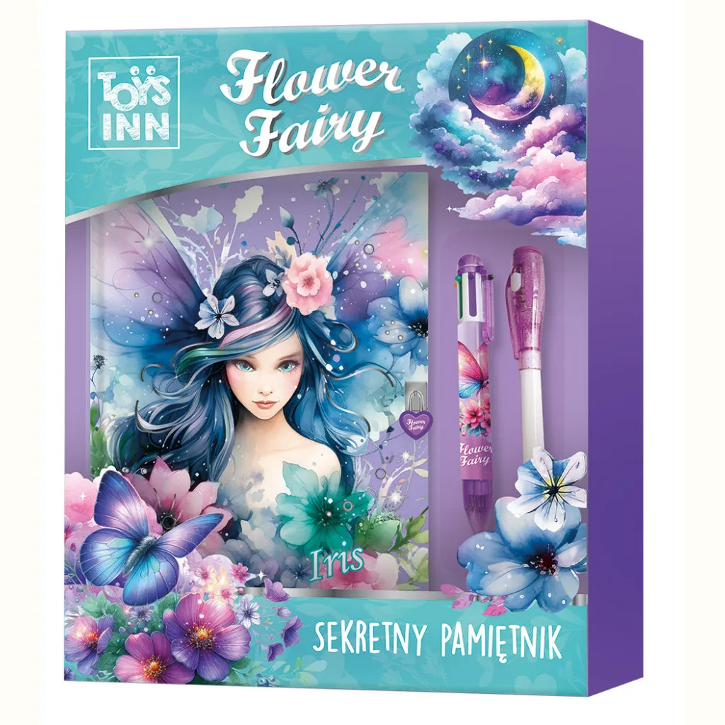 Pamiętnik Flower Fairy Iris 9377 Stnux