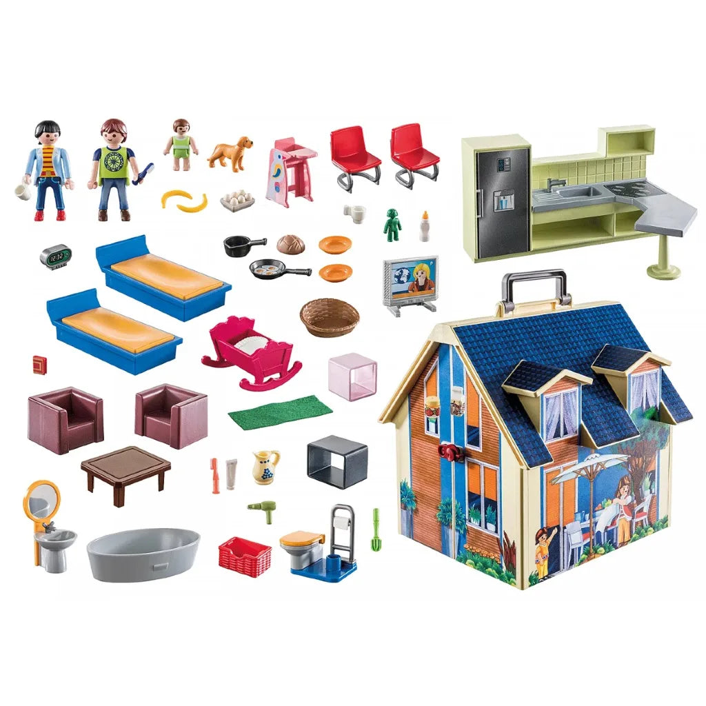 Domek dla Lalek Przenośny Rozkładany Dollhouse 70985 Playmobil