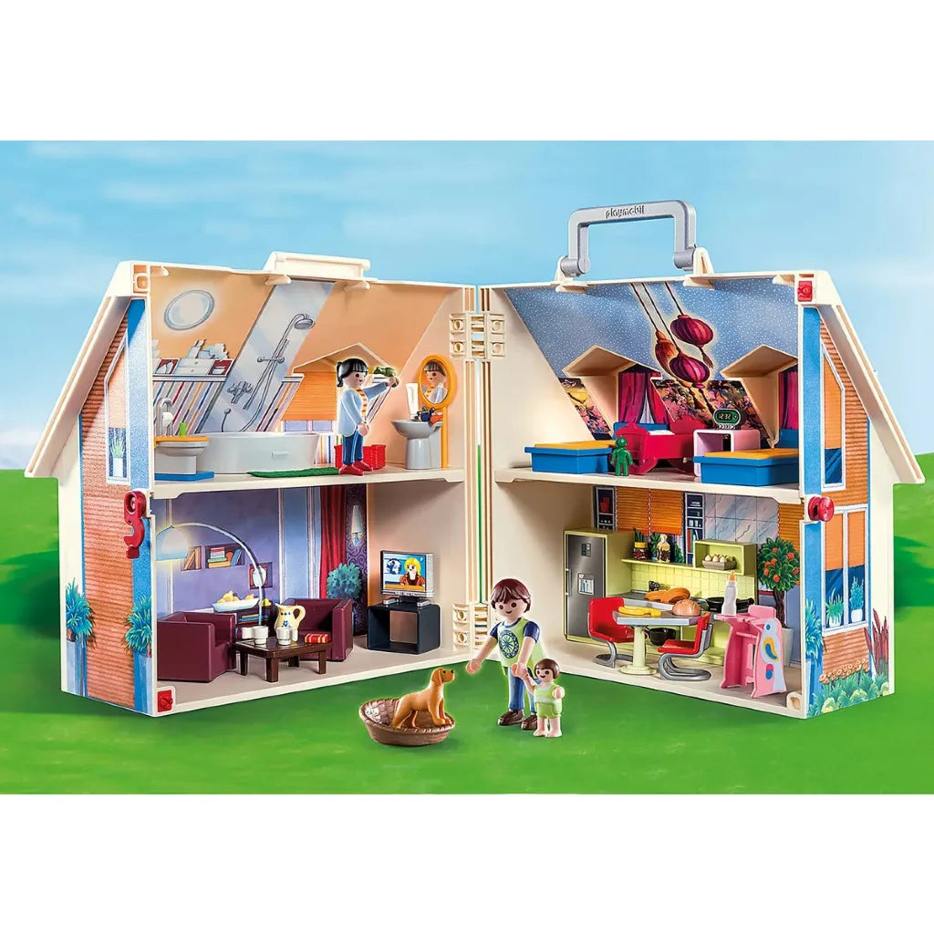 Domek dla Lalek Przenośny Rozkładany Dollhouse 70985 Playmobil