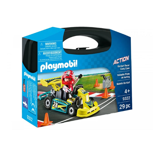 Zestaw Action 9322 Gokart w walizeczce 4+ Playmobil