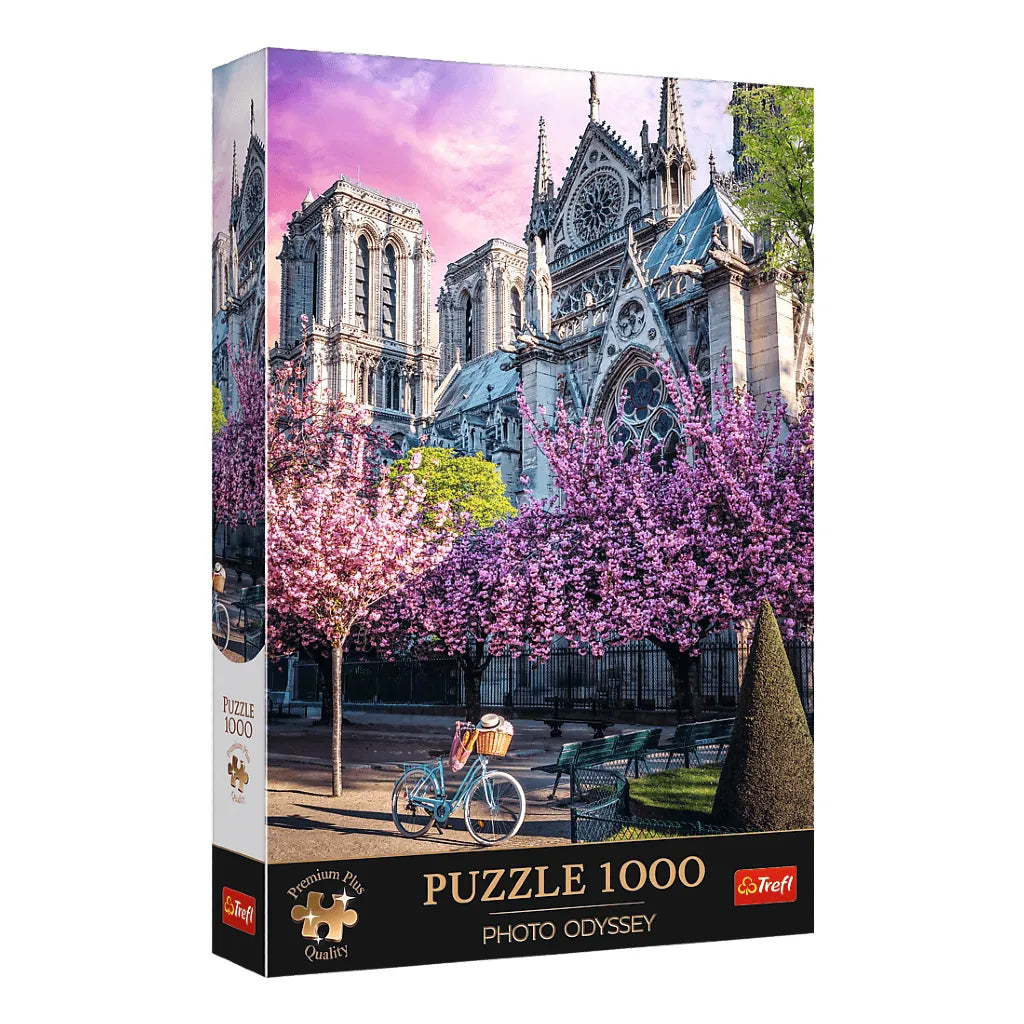 Puzzle 1000 elementów Photo Odyssey Katedra Notre-Dame w Paryżu 10858 Trefl