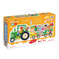 Puzzle 24 elementy Moto Traktor CzuCzu