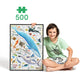 Puzzle 500 elementów Ryby 9+ Puzzlove CzuCzu