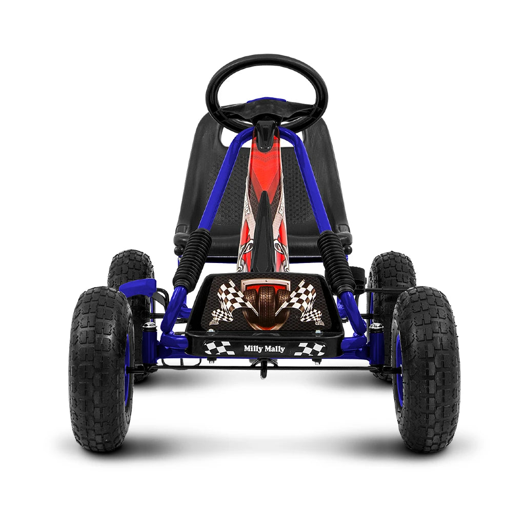 Gokart na Pedały Thor Blue 3-8 lat do 30 kg Milly Mally