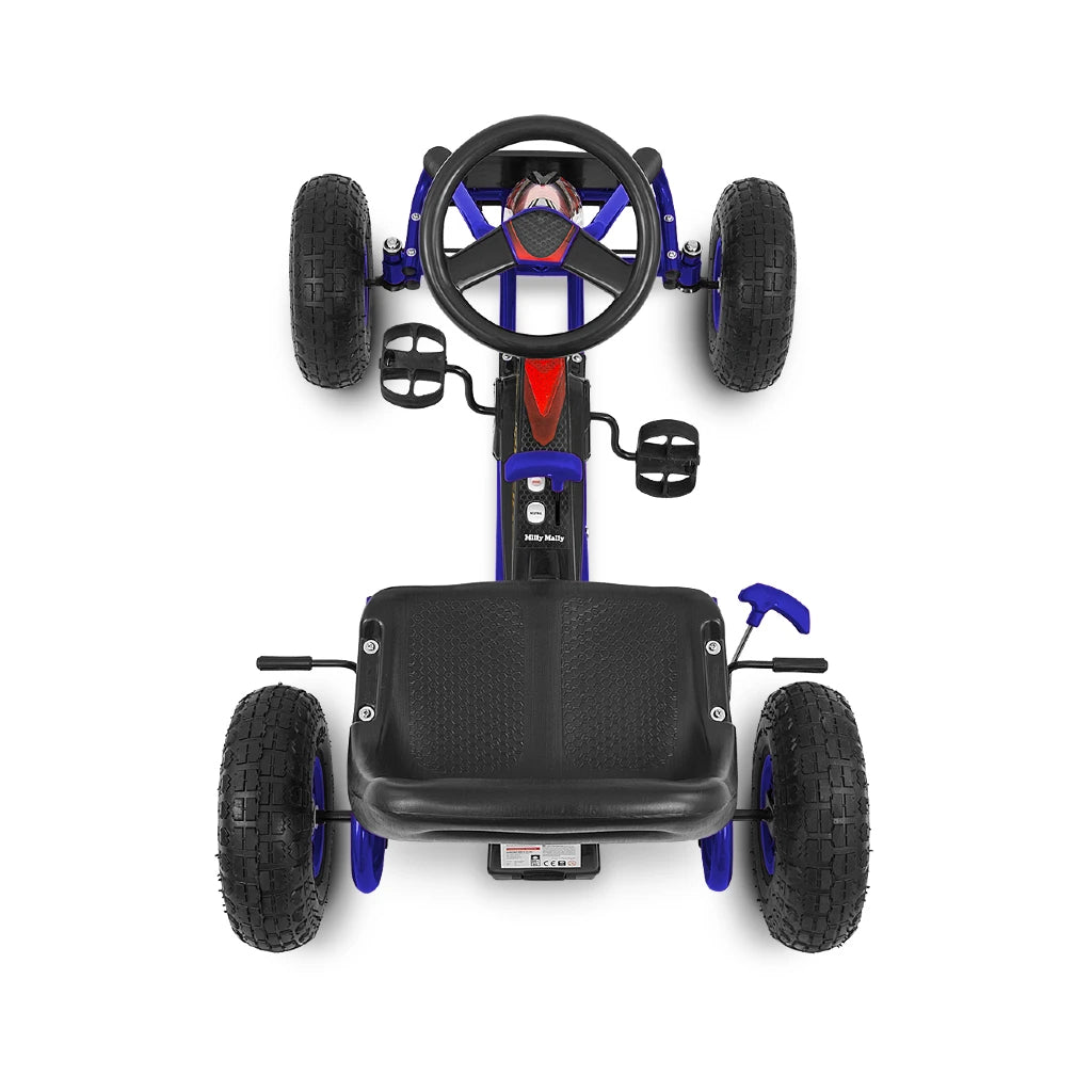 Gokart na Pedały Thor Blue 3-8 lat do 30 kg Milly Mally