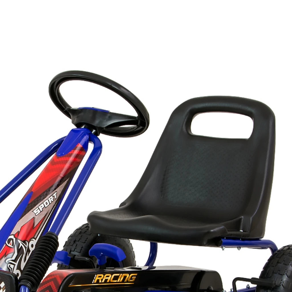 Gokart na Pedały Thor Blue 3-8 lat do 30 kg Milly Mally