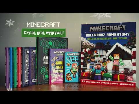 Kalendarz Adwentowy Kolekcja Książek i Nie Tylko Minecraft HarperKids