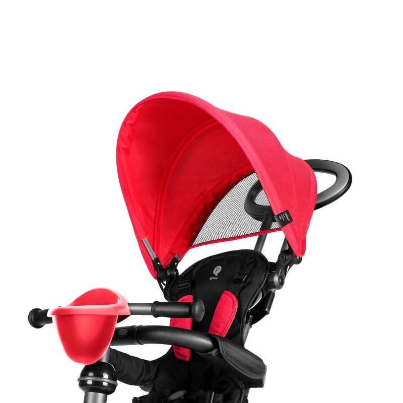 Rowerek Trójkołowy Spacerówka Cosy Red Qplay