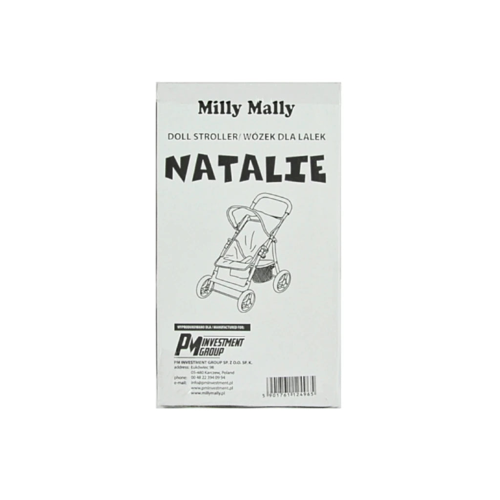 Wózek dla lalek Natalie Prestige Mint Milly Mally - pudełko